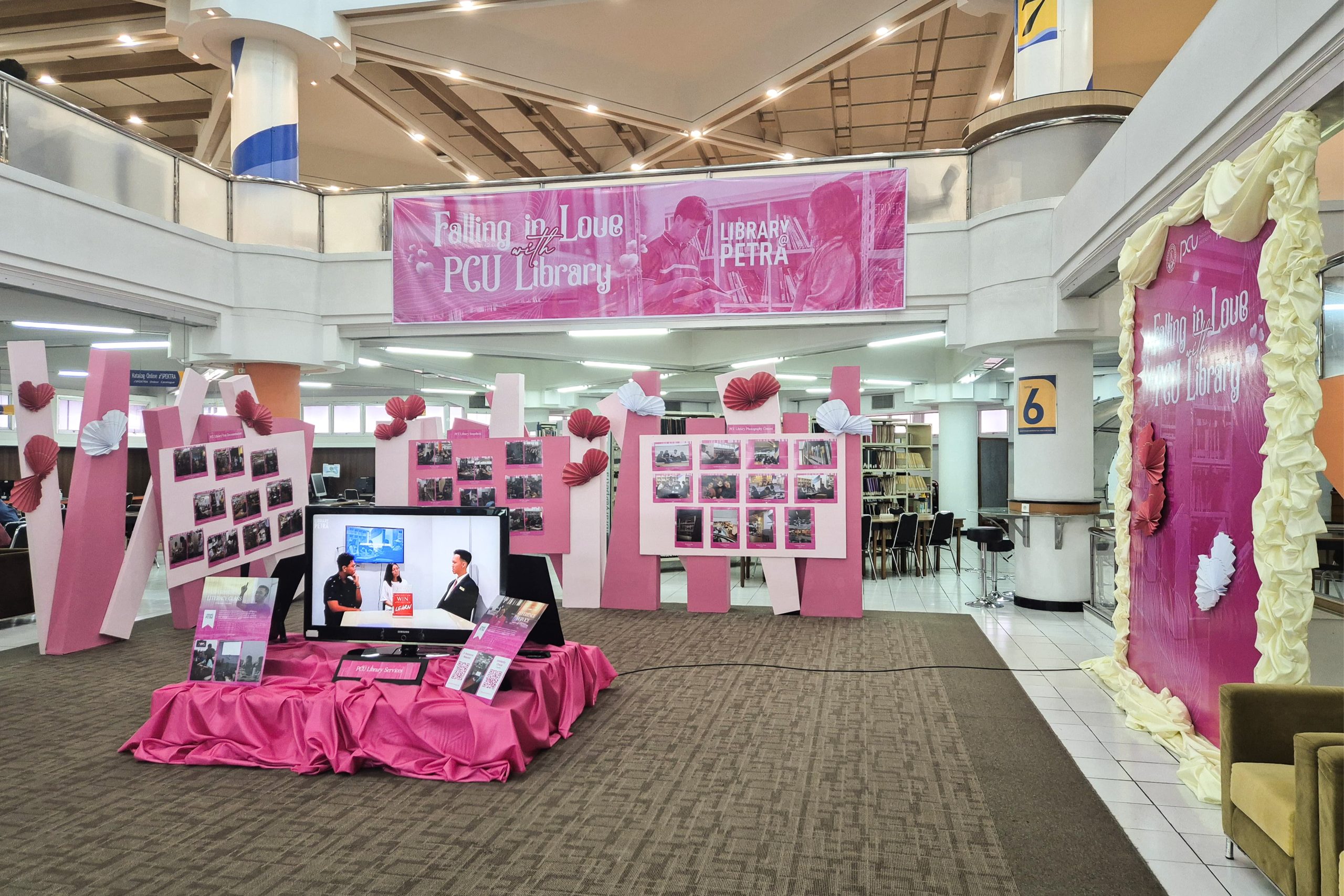 Library Jam Exhibition: Falling In Love With PCU Library | Petra Christian ...